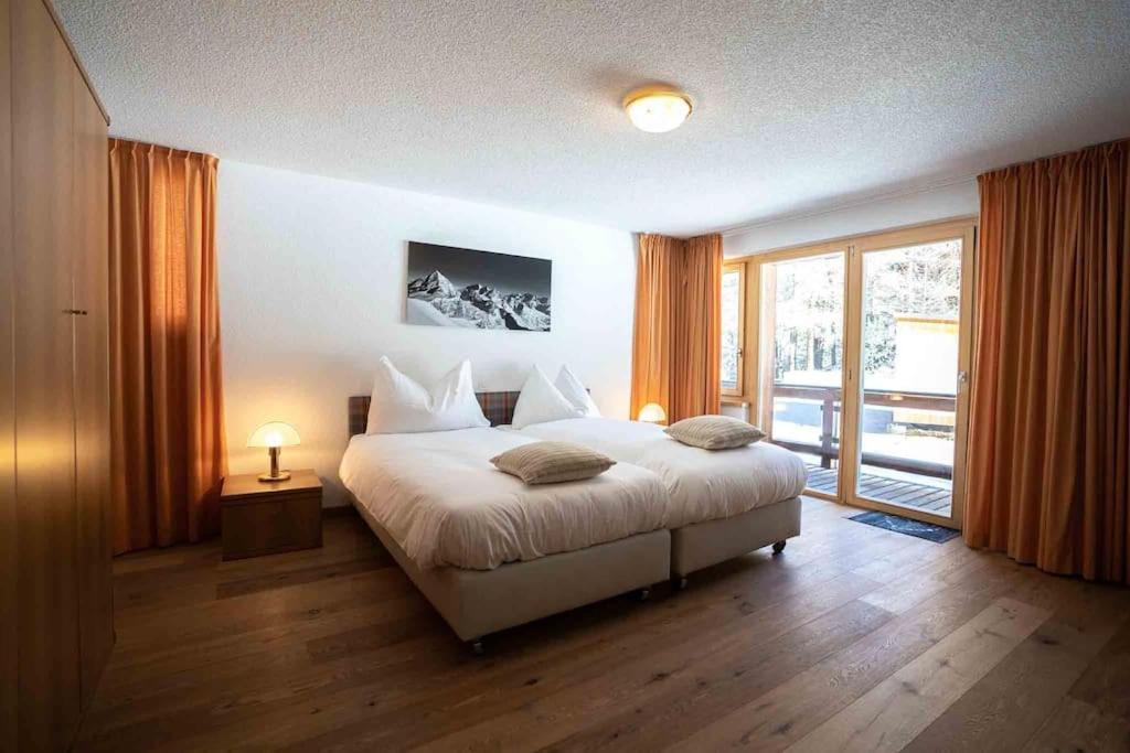 Duplex Apartment With Sauna And Garden In Zermatt 采尔马特 外观 照片